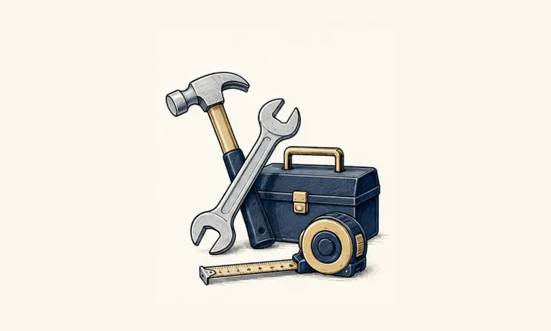 Illustration für Handwerk und Bau