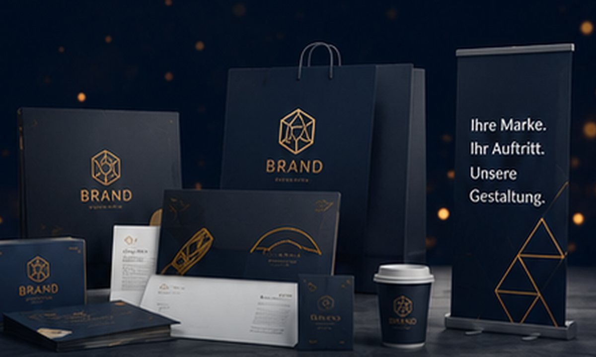 Gestaltete Markenmaterialien als Verbindung von Marketing und Design